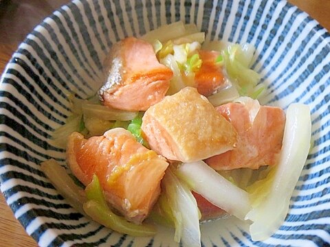 鮭の白菜煮